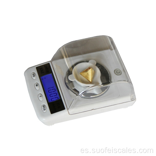 Escala de pesaje electrónico de joyería de oro FC-50 de joyería